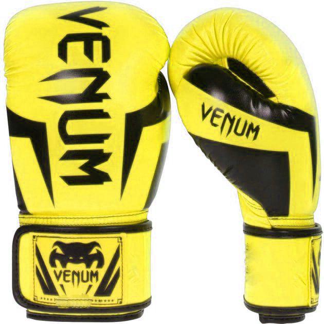 Перчатки боксерские Venum 10 Oz Yellow (151273) - фото 3