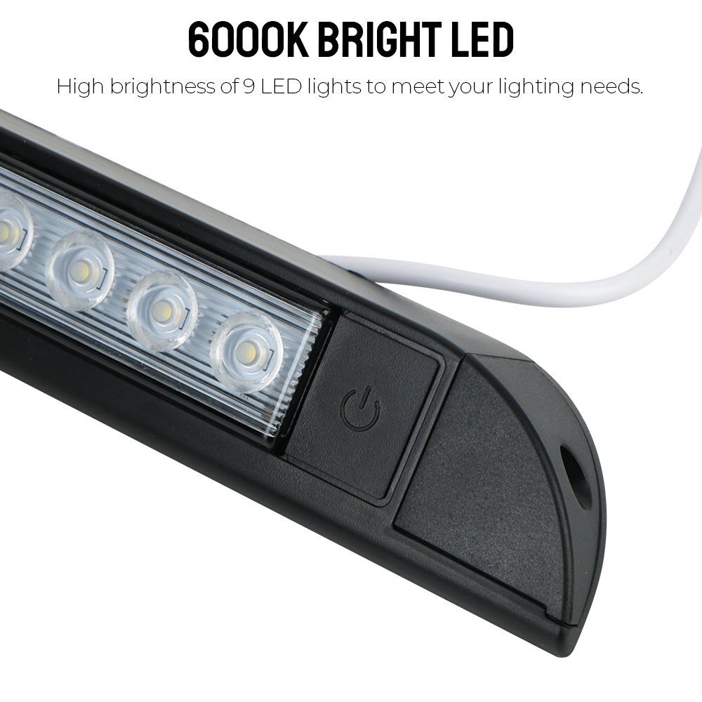 Ліхтар зовнішній для кемпера LED 12 В 6000K Білий (501145-W) - фото 4 Ліхтар зовнішній для кемпера LED 12 В 6000K Білий (501145-W) - фото 4