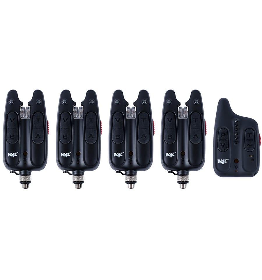 Набор сигнализаторов поклевки World4Carp с пейджером (WC310-4)