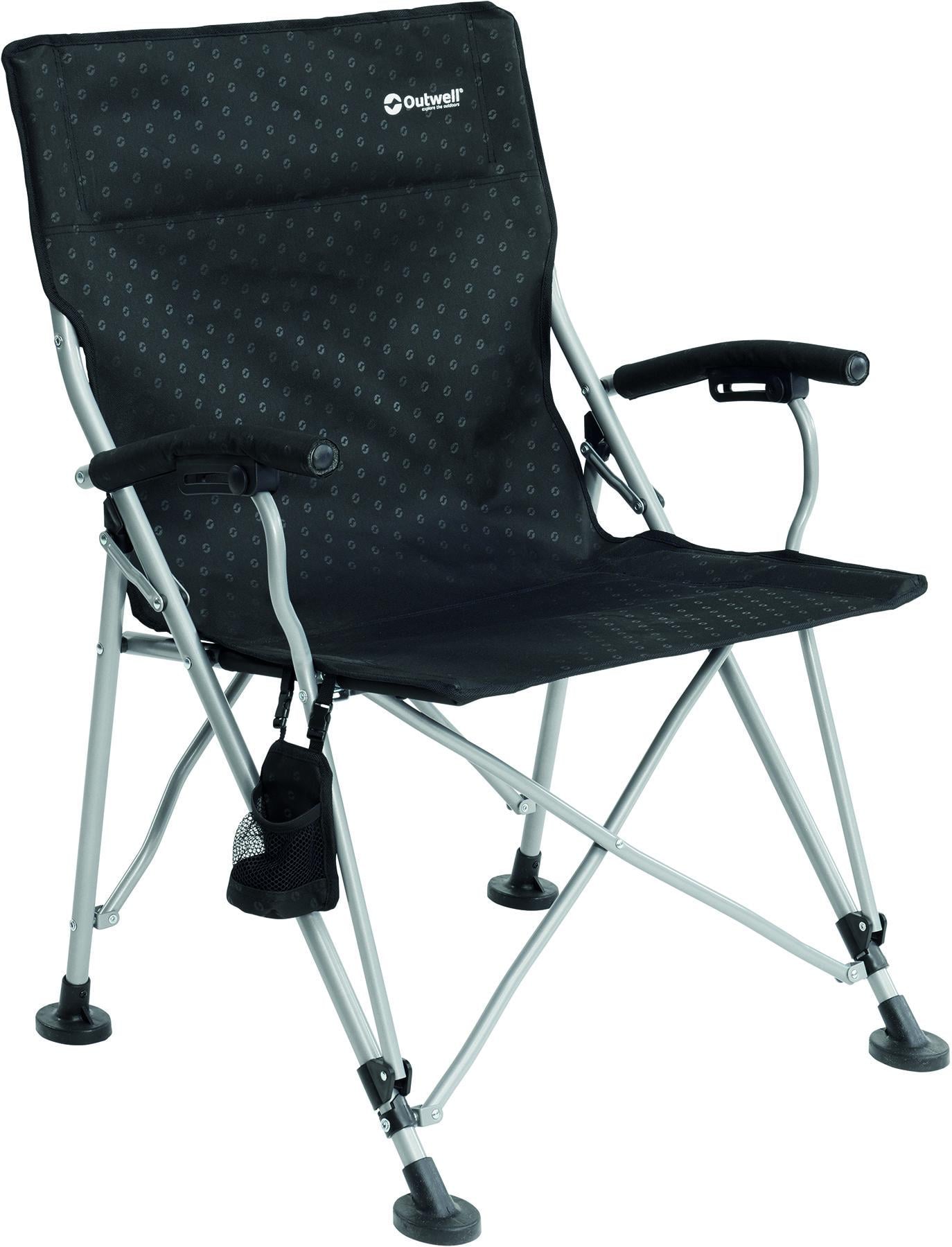 Стул туристический раскладной Outwell Campo XL Black (470323)