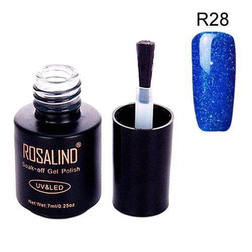 Гель-лак для ногтей маникюра Rosalind 7 мл шимер для UV LED R28 Blue (357986) Гель-лак для ногтей маникюра Rosalind 7 мл шимер для UV LED R28 Blue (357986)