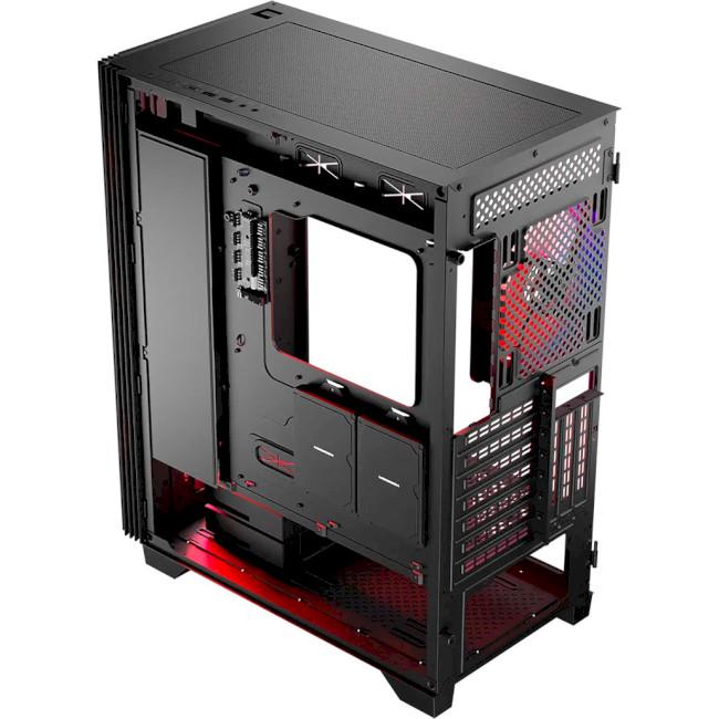 Корпус для ПК Modecom Mistral ARGB Flow Midi-Tower ATX no PSU Черный (AT-MISTRAL-MG-10-00ARGB-0) - фото 7