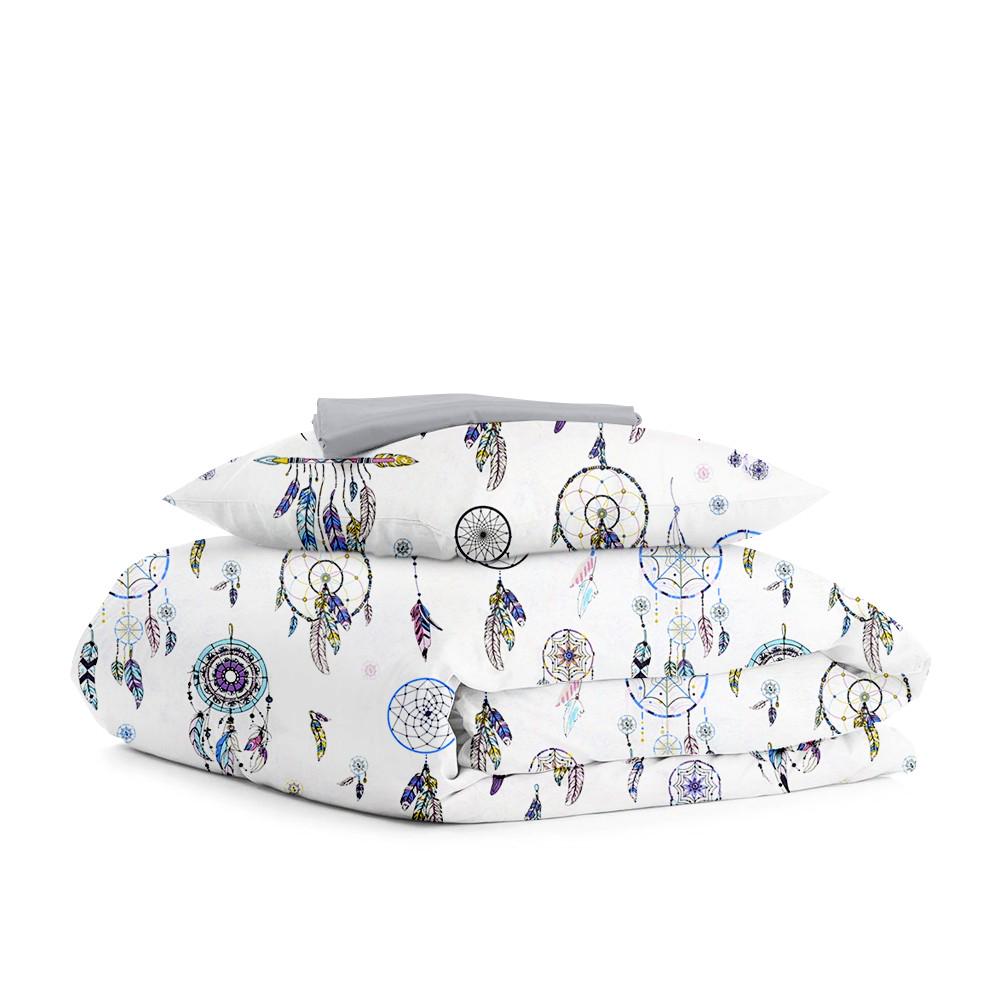 Комплект детского постельного белья Cosas DREAMCATCHER BLUE GREY 110х140 см (4822052079379)