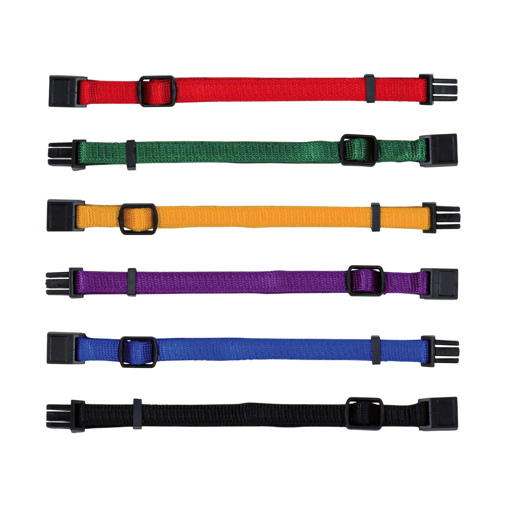 Набор ошейников для щенков Trixie 15551 S-M 17-25 см 10 мм 6 шт. (4011905015552)