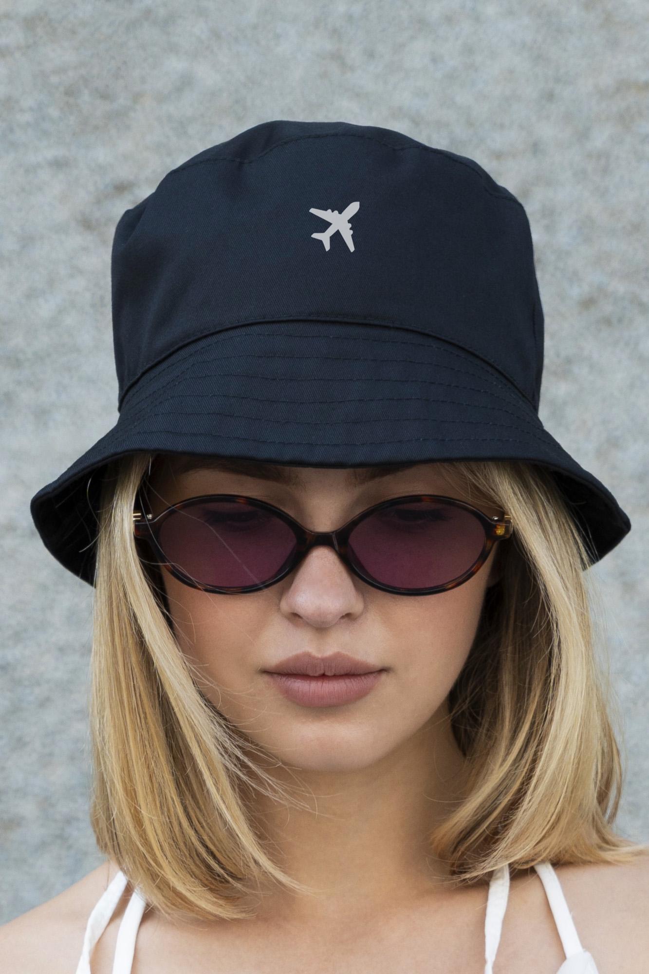 Панамка Without с принтом Plane унисекс M Black (M8049892) - фото 4 Панамка Without с принтом Plane унисекс M Black (M8049892) - фото 4