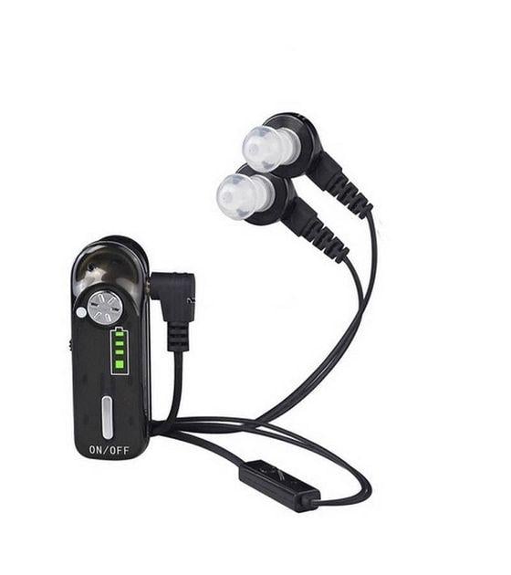Підсилювач слуху Axon C-06 акумуляторний кишеньковий з подвійним навушником (30306711)