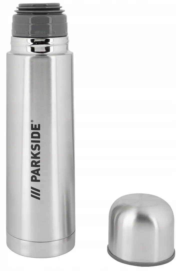 Термос из нержавеющей стали Parkside 420 мл Серебристый (8-6-5035418)
