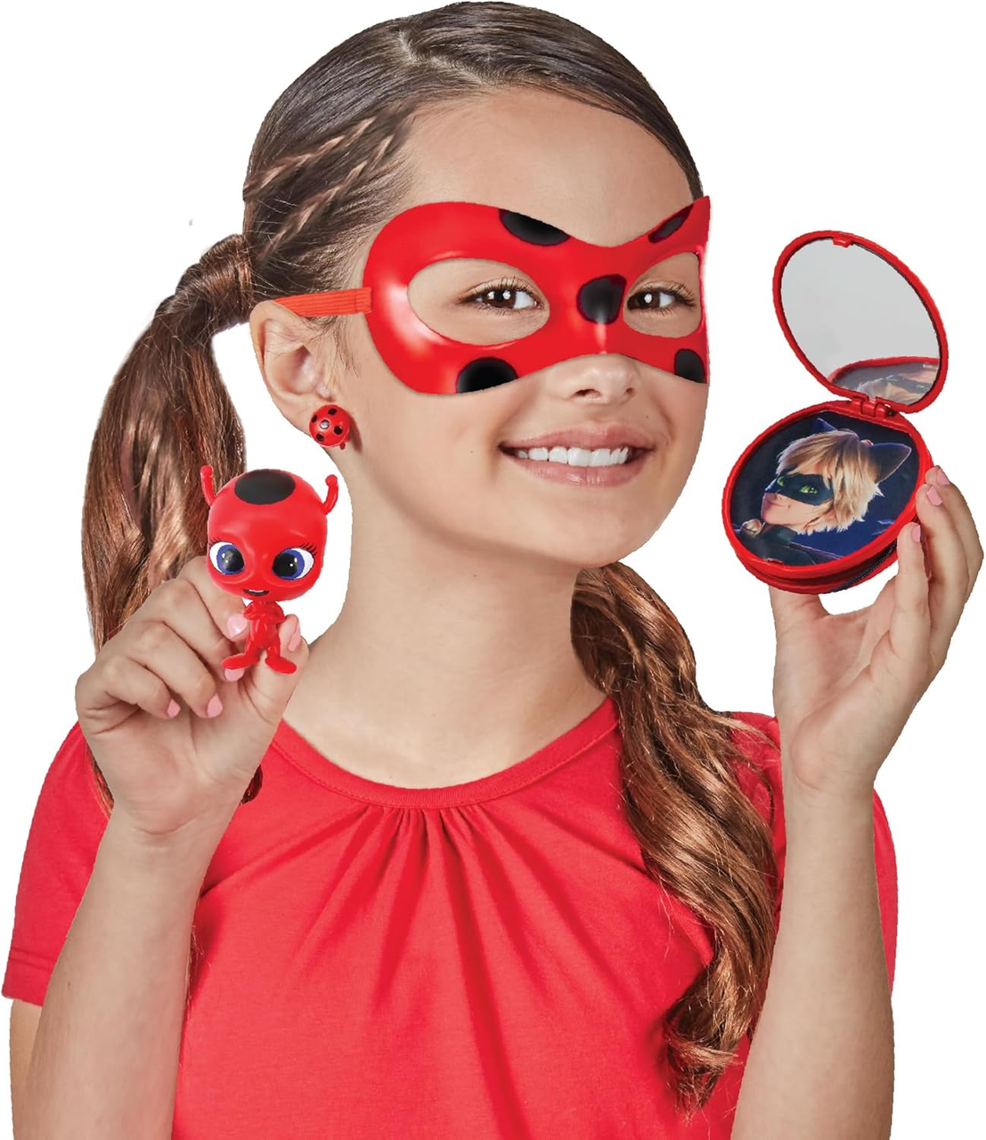 Ігровий набір Miraculous Tales Of Ladybug And Cat Noir Ladybug Role Play Set Fancy Dress Set With Mask (2700733901) - фото 3 Ігровий набір Miraculous Tales Of Ladybug And Cat Noir Ladybug Role Play Set Fancy Dress Set With Mask (2700733901) - фото 3