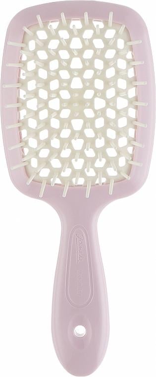 Щітка для волосся JANEKE Superbrush small 17,5х7 см Рожевий з білим