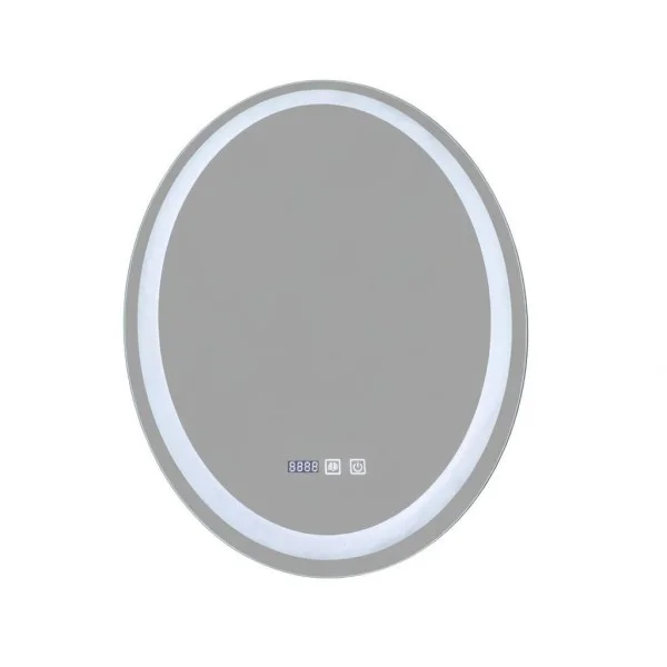 Зеркало с LED подсветкой 8060 овальное вертикальное Зеркало с LED подсветкой 8060 овальное вертикальное