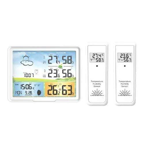 Метеостанция беспроводная PT20B 2 датчика гигрометр/барометр цветной дисплей (468c3ce6) - фото 3 Метеостанция беспроводная PT20B 2 датчика гигрометр/барометр цветной дисплей (468c3ce6) - фото 3