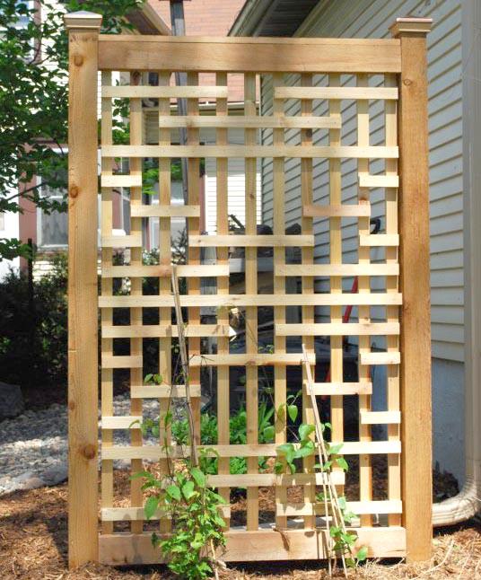 Шпалера садовая из дерева Гаруа Бланже (ШПЛ-000401)