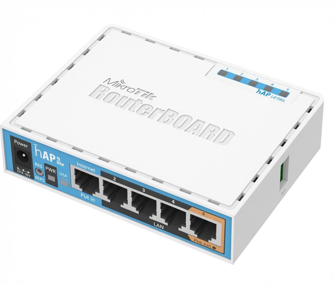 Точка доступу MikroTik hAP ac lite RB952Ui-5ac2nD (2863456419)