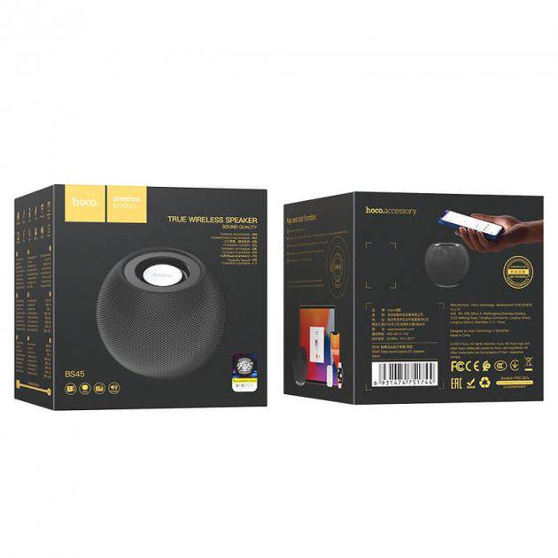 Акустика Hoco Portable Speaker BS45 Black - фото 2