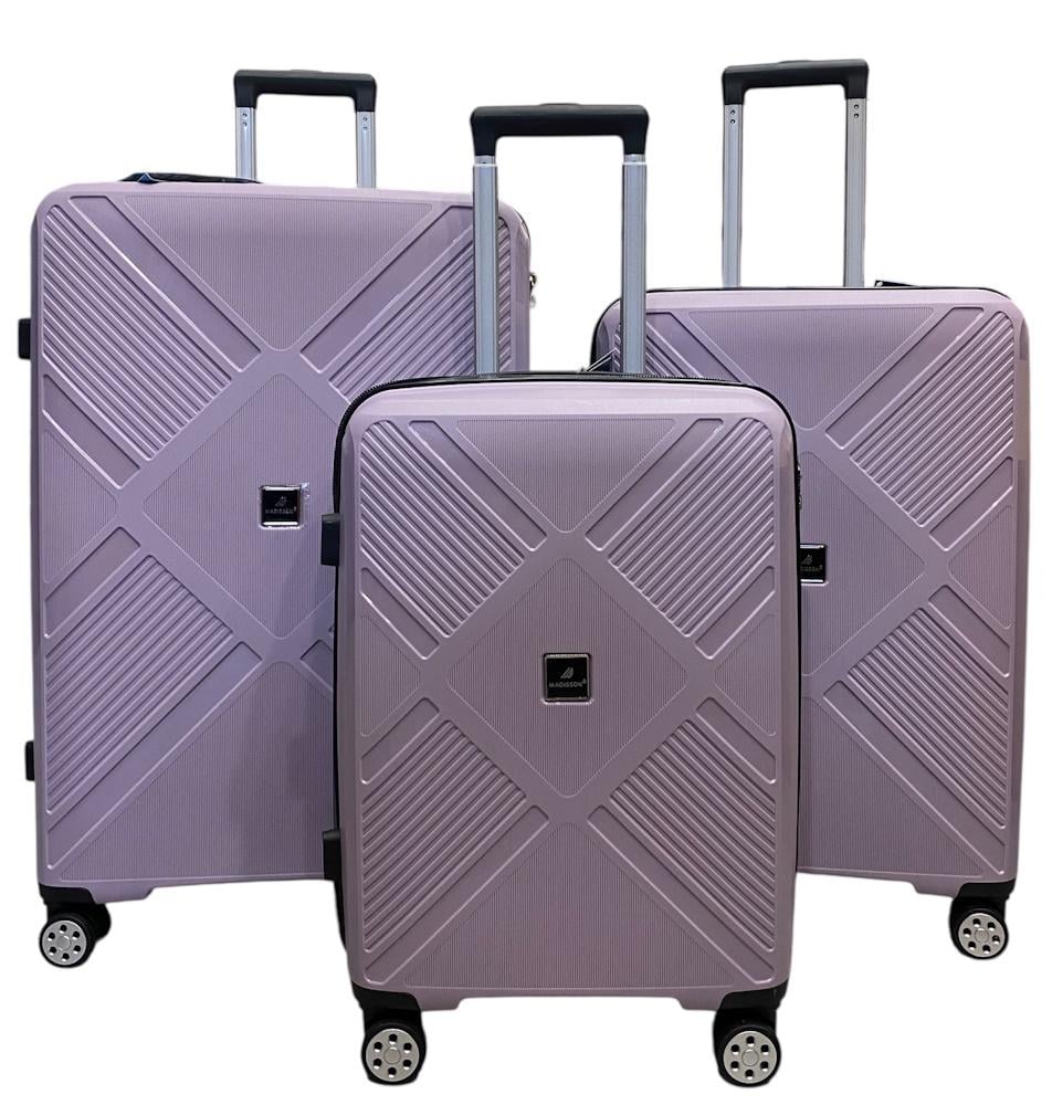 Комплект валіз MADISSON Snowball 53103 Бузковий (aea16b5bc98bfd466ab9aa7af9ed61e8)