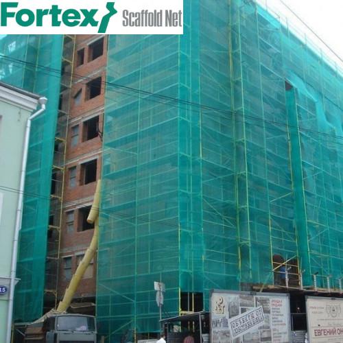 Сетка защитная Fortex для строительных лесов 3,3х50 м 60 г/м2 Зеленый (8914999) - фото 13