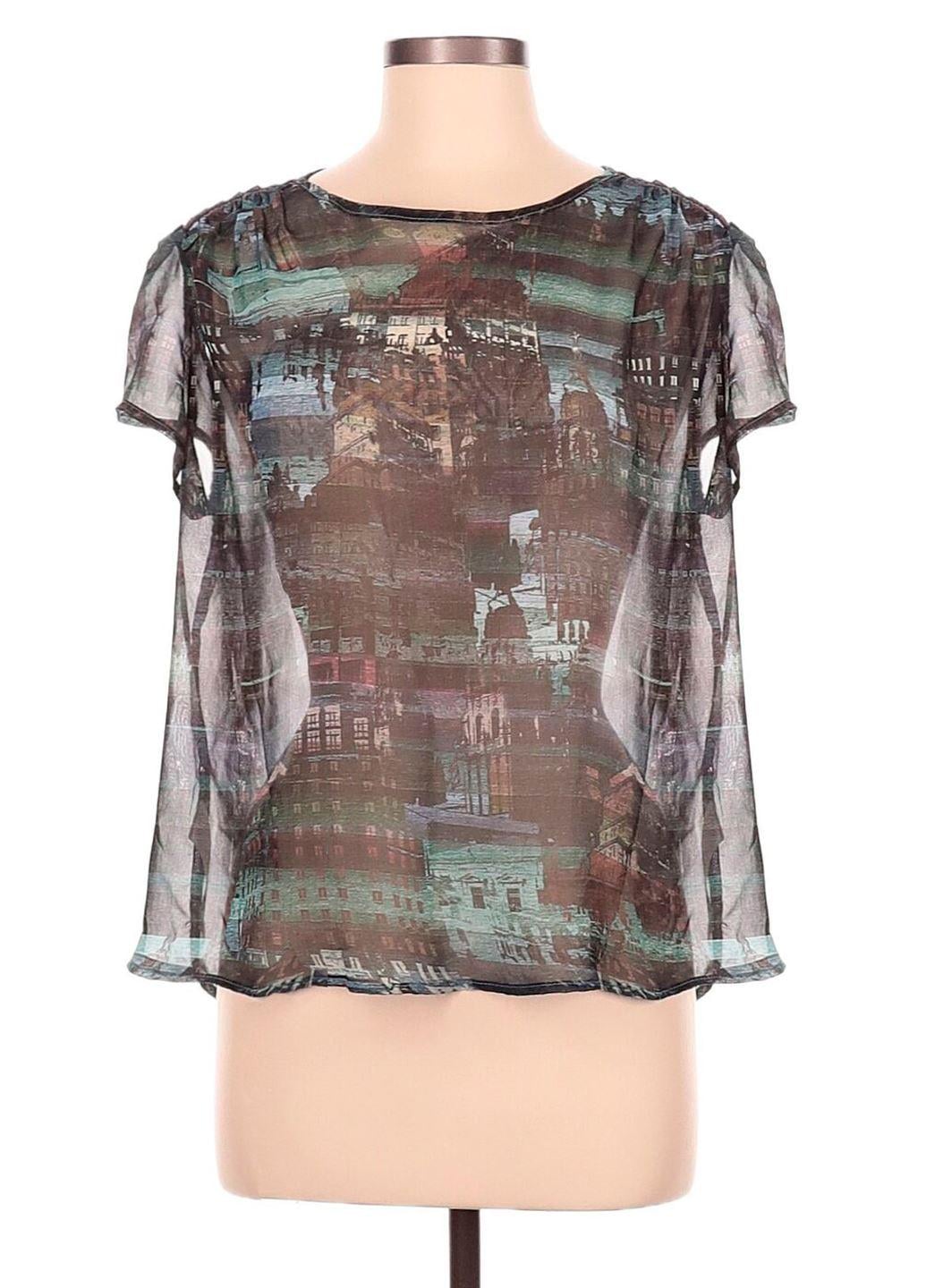 Блузка женская Uttam Boutique M Серый (STK002299-39)