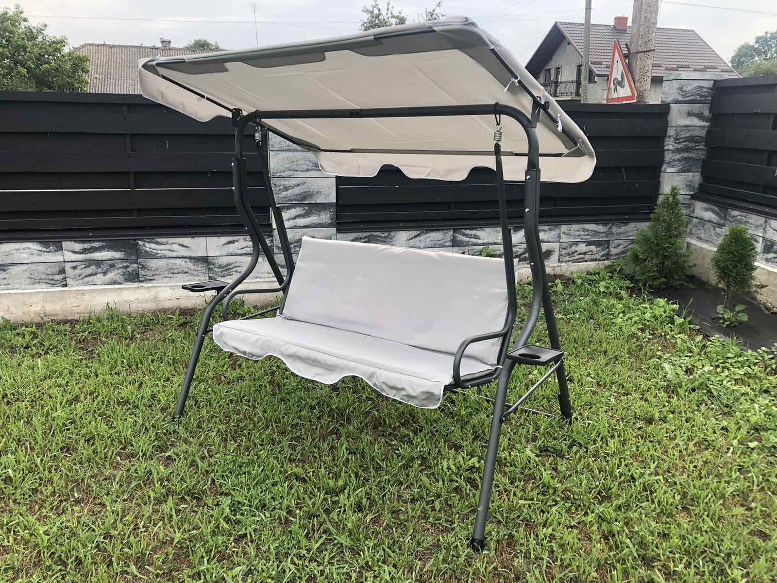 Садовые качели GardenLine VIP 170х110х153см (62e11a683260500591442cb2) - фото 4 Садовые качели GardenLine VIP 170х110х153см (62e11a683260500591442cb2) - фото 4