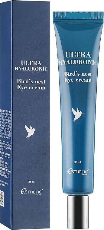 Крем для повік Esthetic House Ultra Hyaluronic Acid Bird's Nest Eye Cream 30 мл (1287) - фото 1