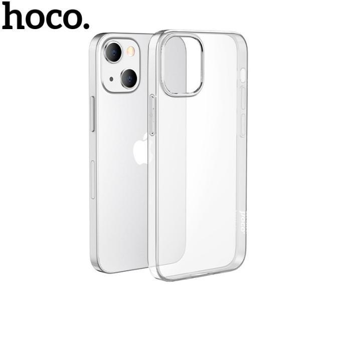 Накладка силиконовая Hoco Light series TPU iPhone 13 mini 5,4 чехол на айфон прозрачный - фото 5