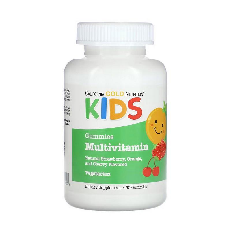 ᐉ Мультивитамины для детей California Gold Nutrition Kids Multivitamin ...