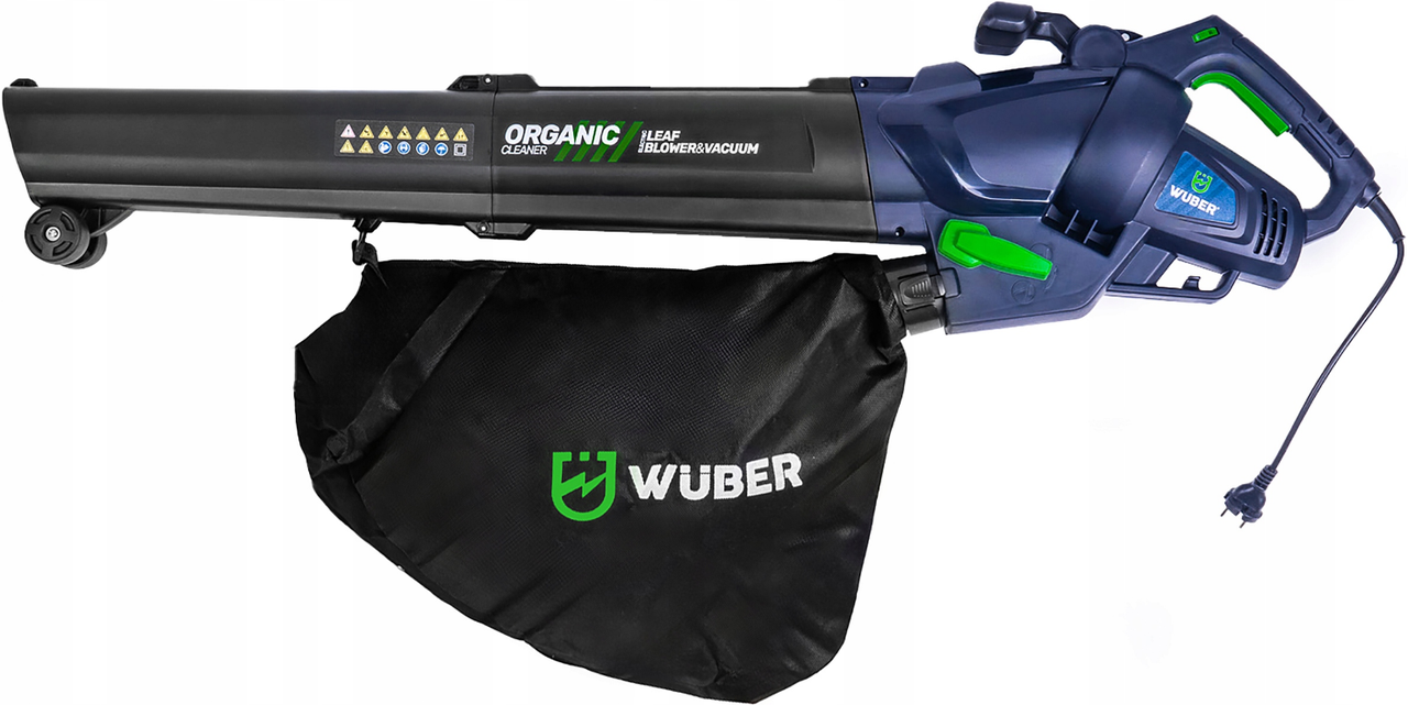 Садовый пылесос электрический Wuber 3000 Вт 40 л (31120291)