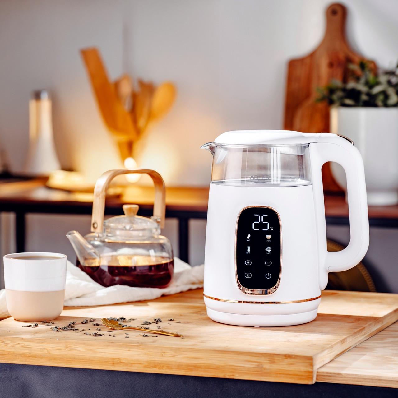 Электрочайник Adler AD 1305 с регулировкой температуры (04095) - фото 7 Электрочайник Adler AD 1305 с регулировкой температуры (04095) - фото 7