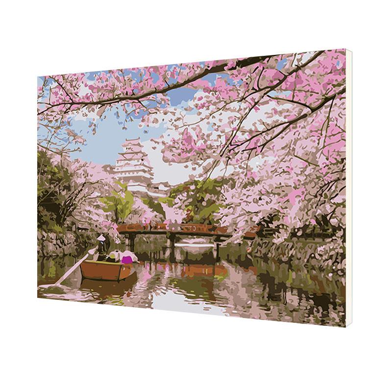 Картина по номерам Lesko DIY ZC3076 ""