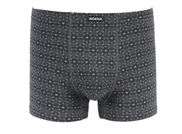 Мужские боксеры стрейчевые INDENA 2XL р. 48-50 2 шт. Темно-серый (81039)