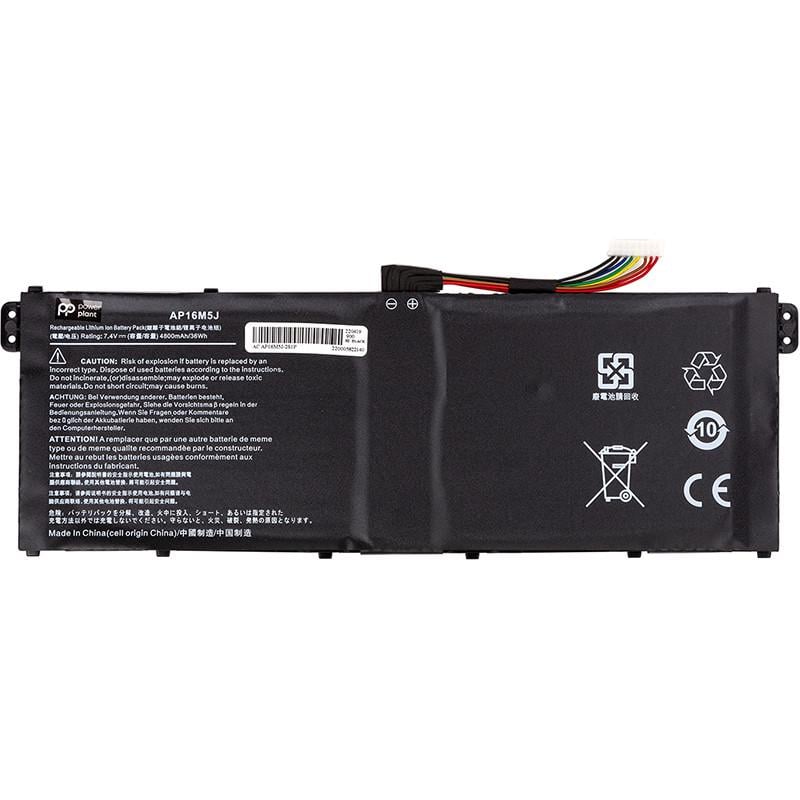 Аккумулятор Power для ноутбуков Acer Aspire 1 A114-32 AP16M5J 7,4V 4800mAh