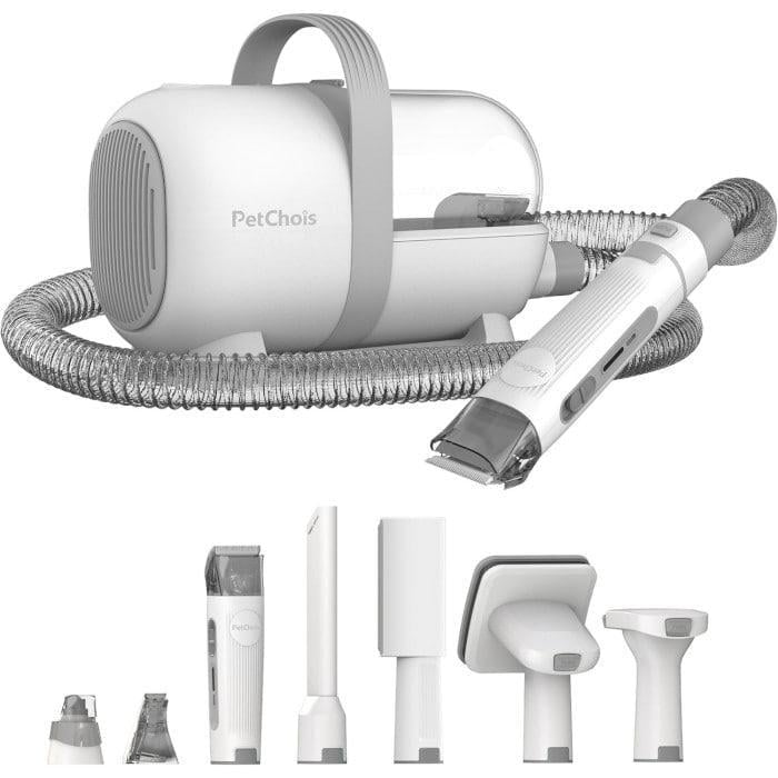 Набор по уходу и грумингу PetChois с пылесосом и триммером 5 Вт и насадки