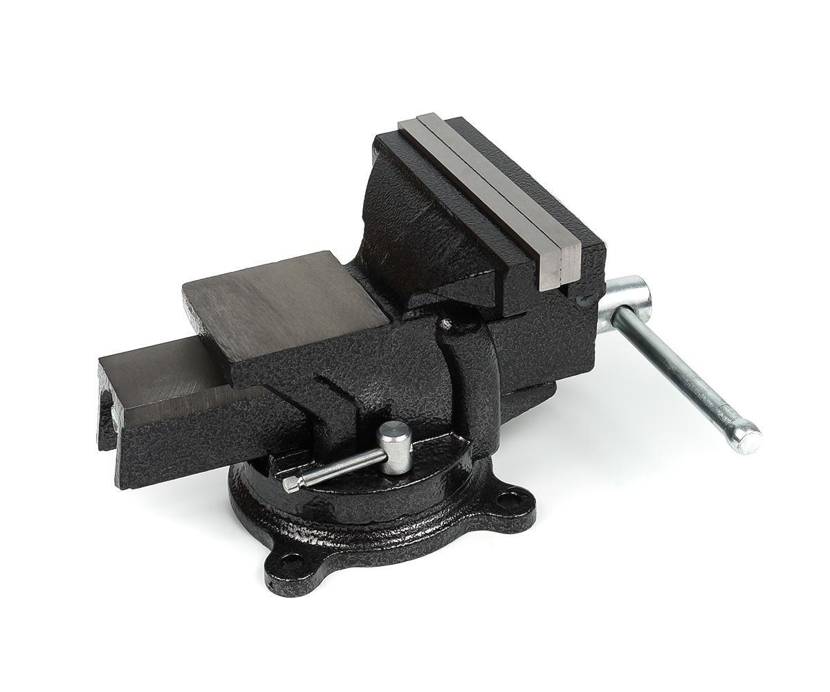 Лещата слюсарні Polax настільні поворотні 125 мм (25-101) Лещата слюсарні Polax настільні поворотні 125 мм (25-101)