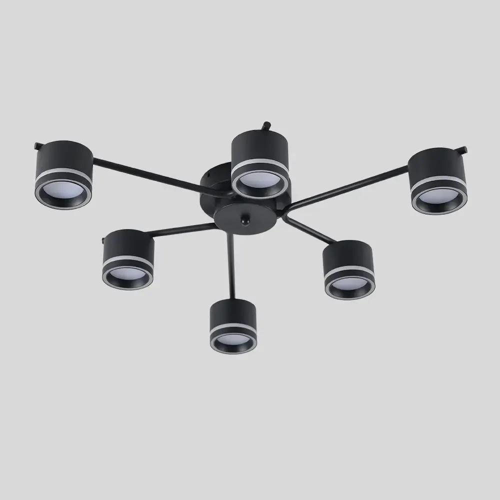 Люстра ESLLSE GELA 6xGX53 R/750x130/IP20 Black (27712805) Люстра ESLLSE GELA 6xGX53 R/750x130/IP20 Black (27712805)