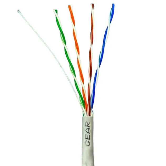Витая пара Gear CAT.5E UTP CCA 25% Indoor 8-жильный биметалл 100 м (88223m) - фото 4 Витая пара Gear CAT.5E UTP CCA 25% Indoor 8-жильный биметалл 100 м (88223m) - фото 4