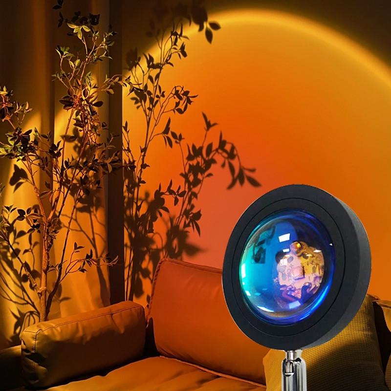 Стойка-проекция Sunset Lamp DL-09 RGB светодиодная (2738200) - фото 3