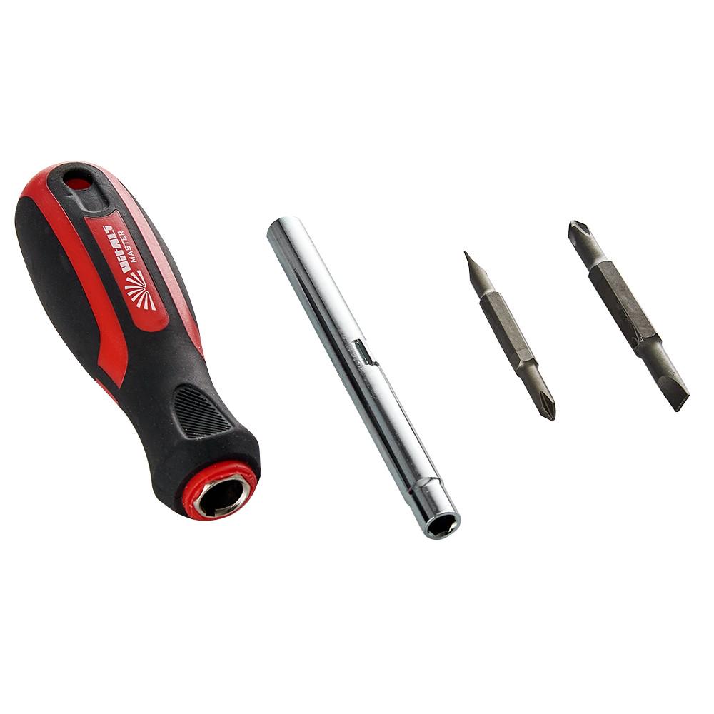 Отвертка Vitals Master комбинированная 6-в-1 (179534) - фото 3 Отвертка Vitals Master комбинированная 6-в-1 (179534) - фото 3