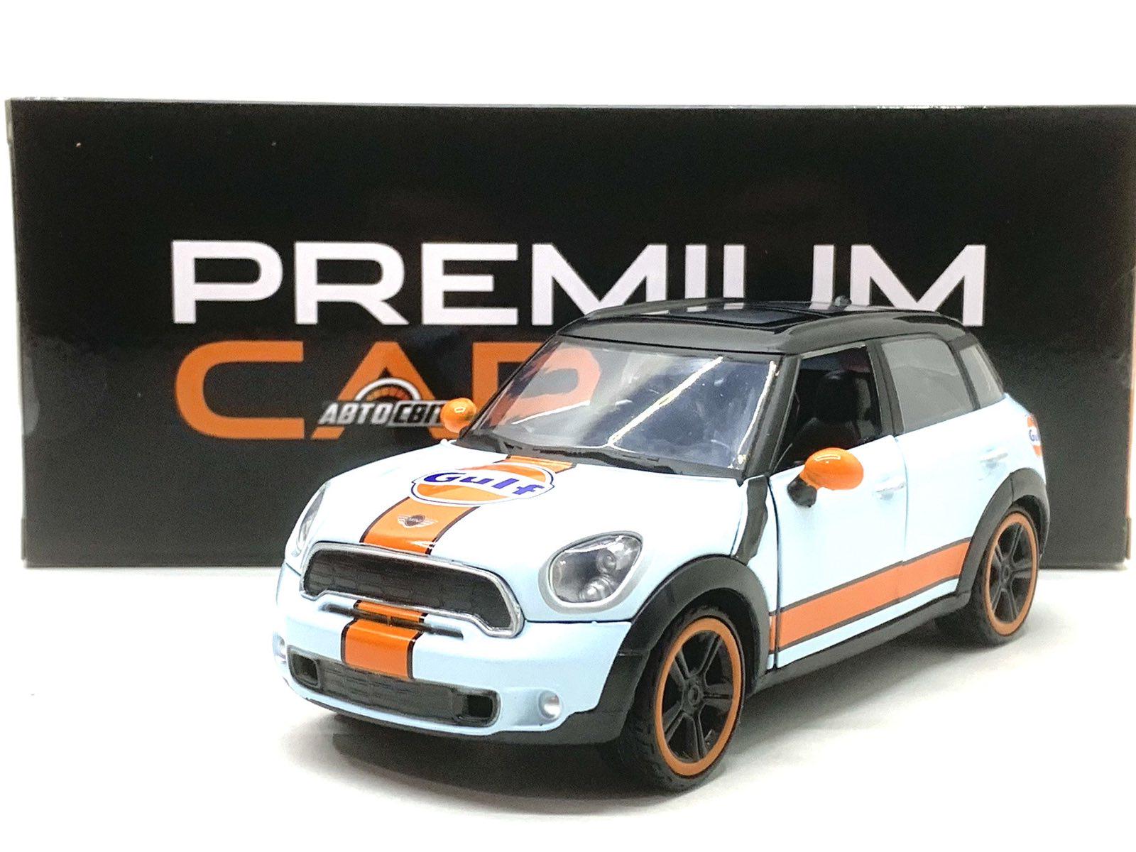 Машина иннерционная АвтоСвіт MINI COOPER 1:24 открываются двери и капот 17 см Голубой (AP-1899)