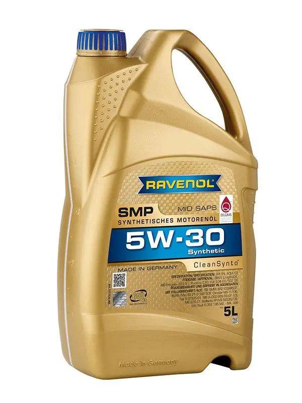 Моторное масло RAVENOL 5W-30 SMP SN С3 Mid Saps 5 л (1111126-005)