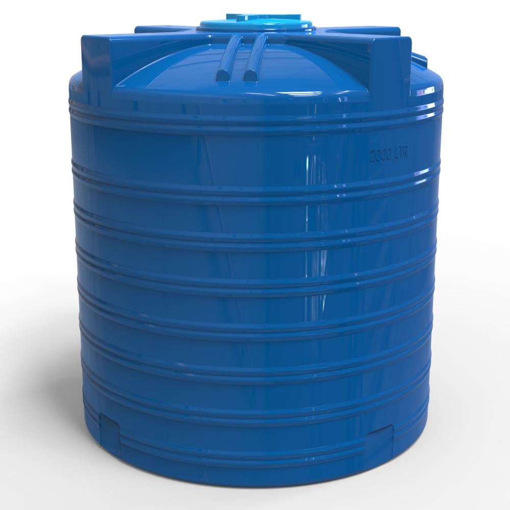 Ємність РотоЕвроПласт вертикальна харчова двошарова 2000 л (70023)