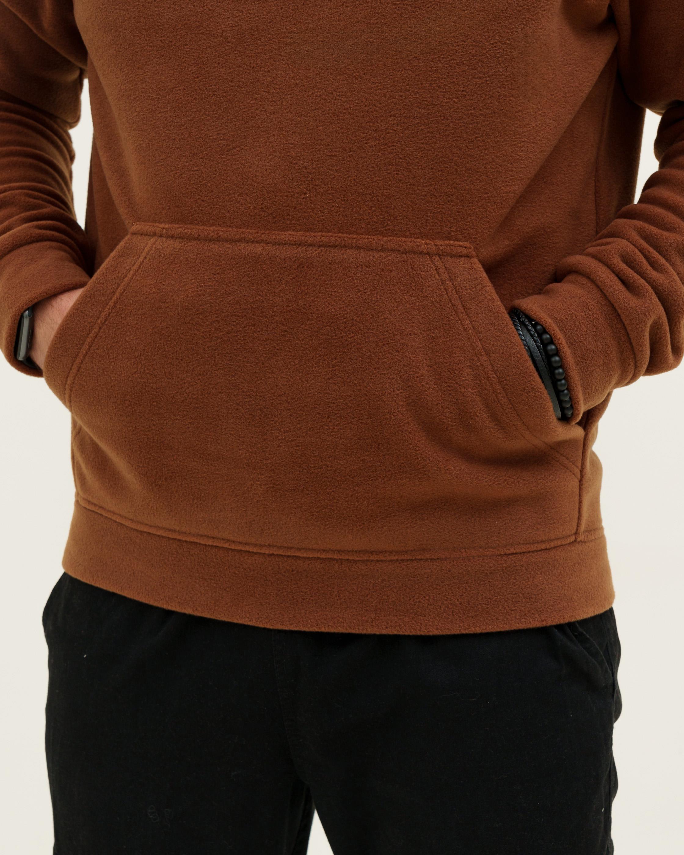 Балахон теплый Red and Dog Oversize Polar S Brown - фото 4 Балахон теплый Red and Dog Oversize Polar S Brown - фото 4