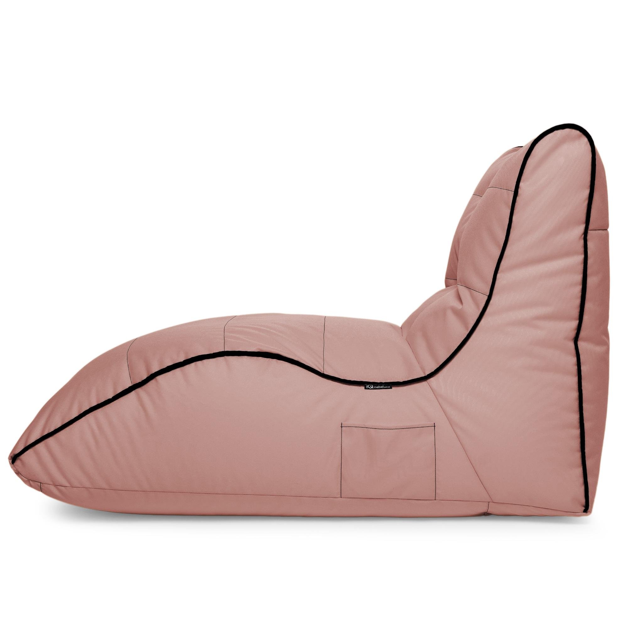 Крісло-мішок iQmebel Лежак 80х125 см оксфорд Кава з молоком - фото 3