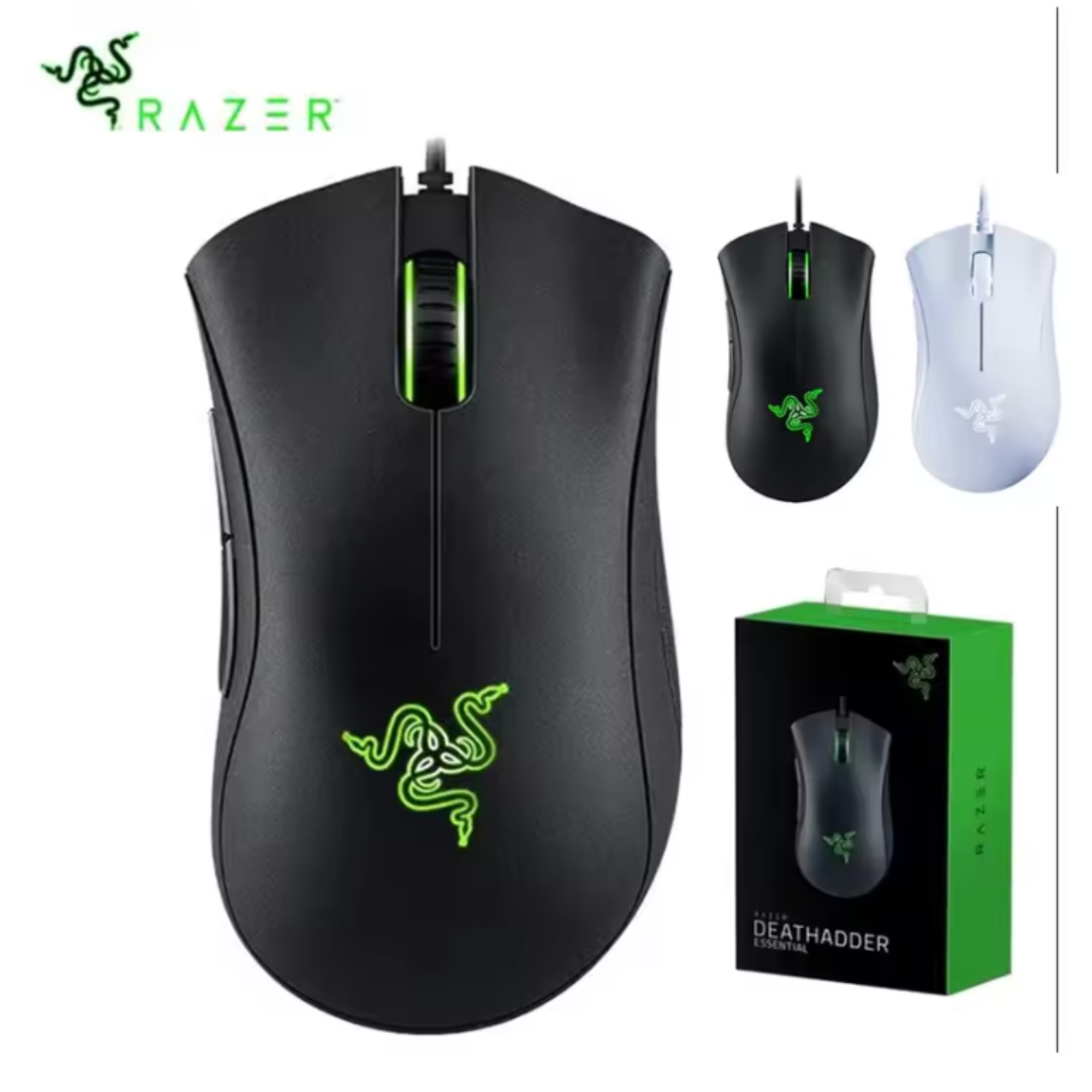 Мишка провідна Razer DeathAdder Essential Black - фото 3 Мишка провідна Razer DeathAdder Essential Black - фото 3