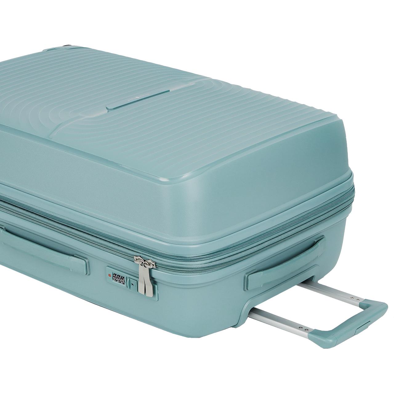 Валіза середня Snowball 40903 поліпропілен M Зелений - фото 7 Валіза середня Snowball 40903 поліпропілен M Зелений - фото 7