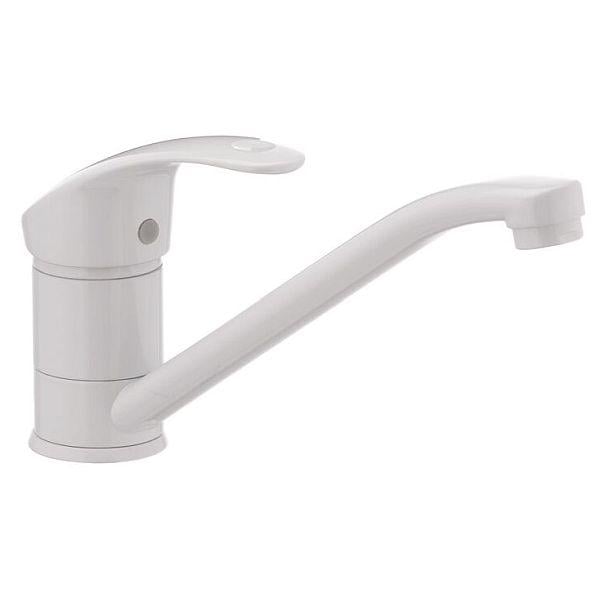 Смеситель для кухни Haiba Mars 004 White (HB0247)