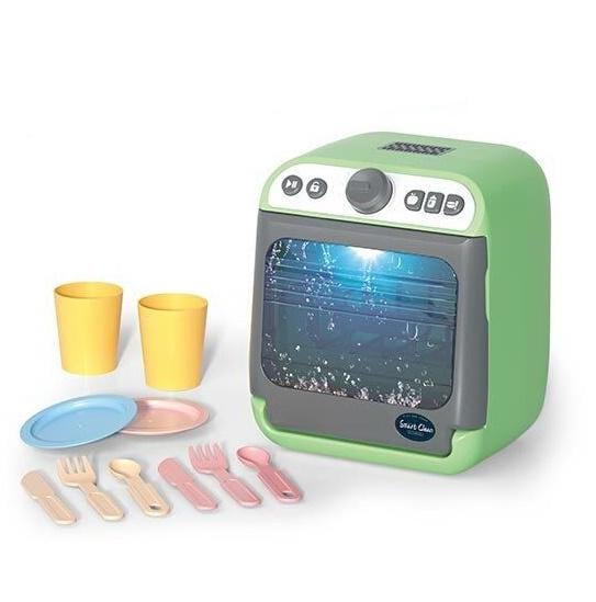 Посудомийка дитяча вода/звук/підсвітка/посуд в коробці