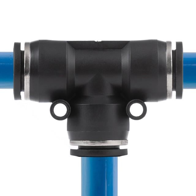 Соединение цанговое для шлангов Intertool PT-2349 T-образное 12 мм (130324) - фото 4