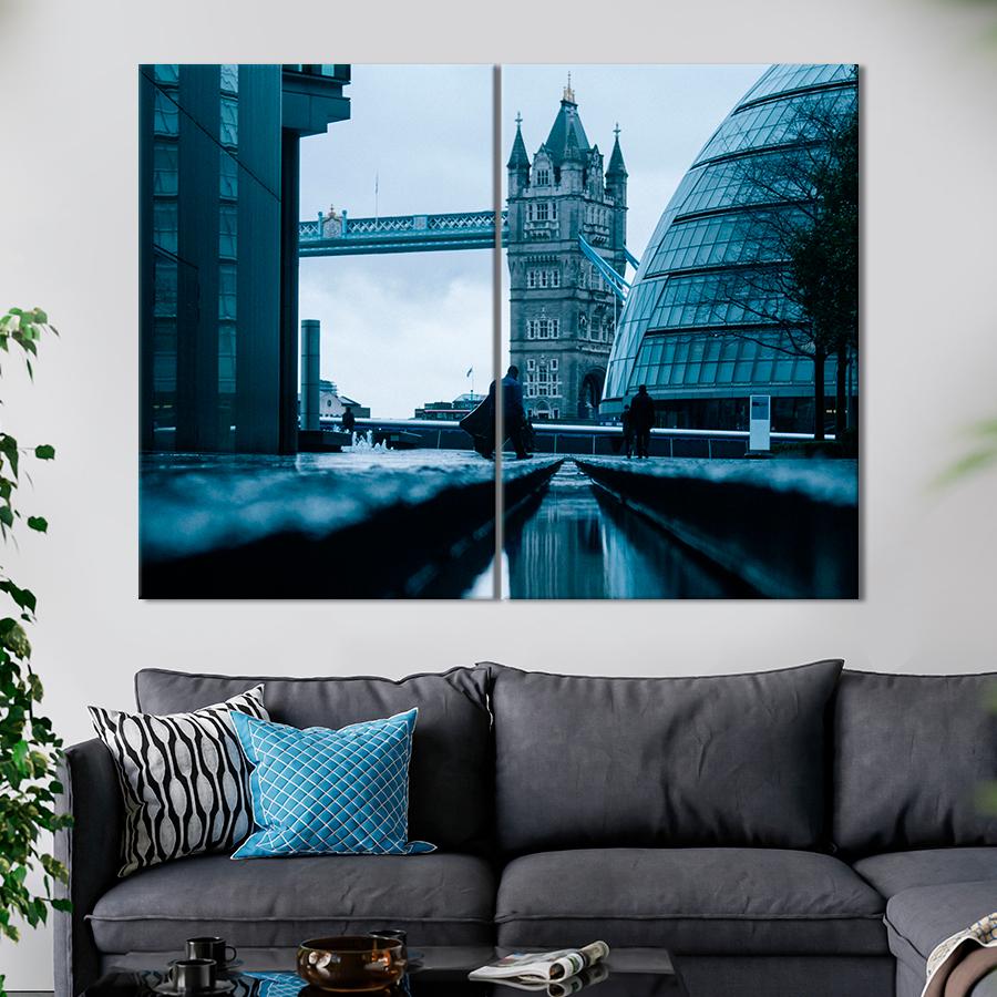 Настенний декор Знаменитый Тауэрский мост 111x81 см (A662-2)