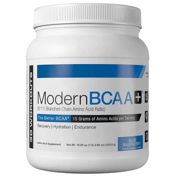 Аминокислота BCAA для спорта Modern Sports Nutrition BCAA+ 535 г/30 шт. Blue Raspberry (000021707) Аминокислота BCAA для спорта Modern Sports Nutrition BCAA+ 535 г/30 шт. Blue Raspberry (000021707)