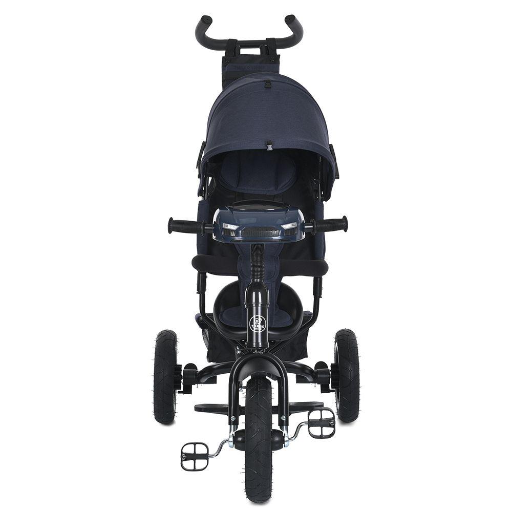 Дитячий велосипед триколісний Turbo Trike MT 1006 гумові колеса Синій (723274571) - фото 2 Дитячий велосипед триколісний Turbo Trike MT 1006 гумові колеса Синій (723274571) - фото 2