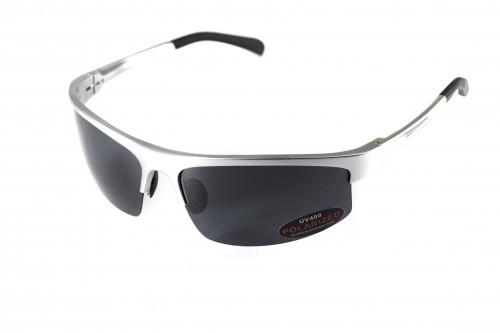 Очки поляризационные BluWater Alumination-5 Silver Polarized Серый